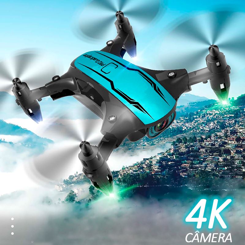 Drone Com Câmera 4K FullHD Wifi Dobrável / Authentic