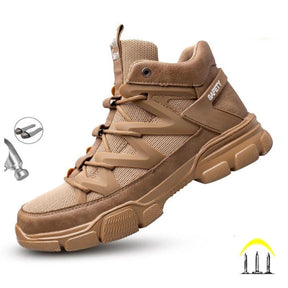 Bota Masculina Militar de Couro