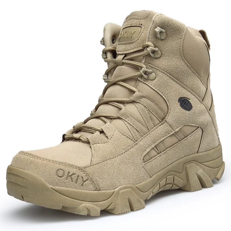 Bota de Couro Masculina Adventure