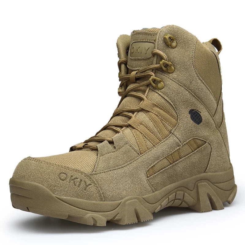 Bota de Couro Masculina Adventure