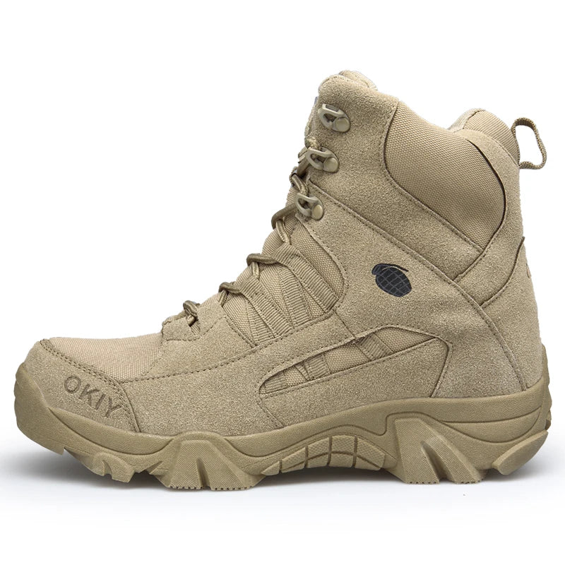 Bota de Couro Masculina Adventure